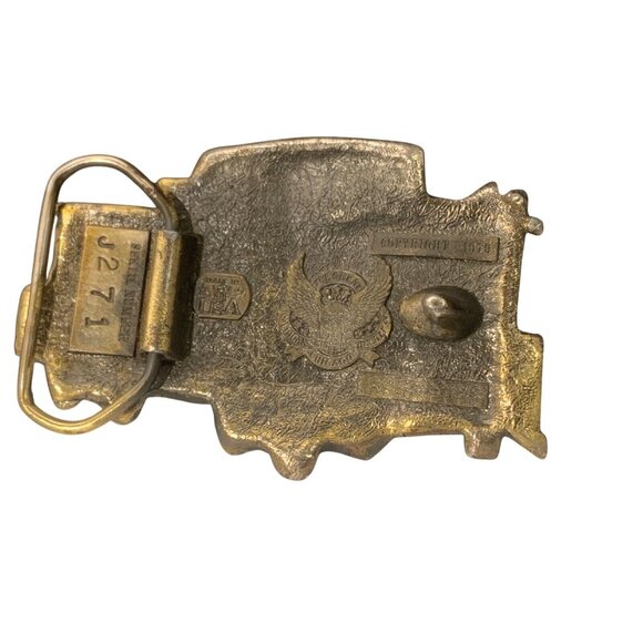 Vintage The Great American Chicago Belt Buckle Train Caboose 1979 (1151) - Picture 5 of 5